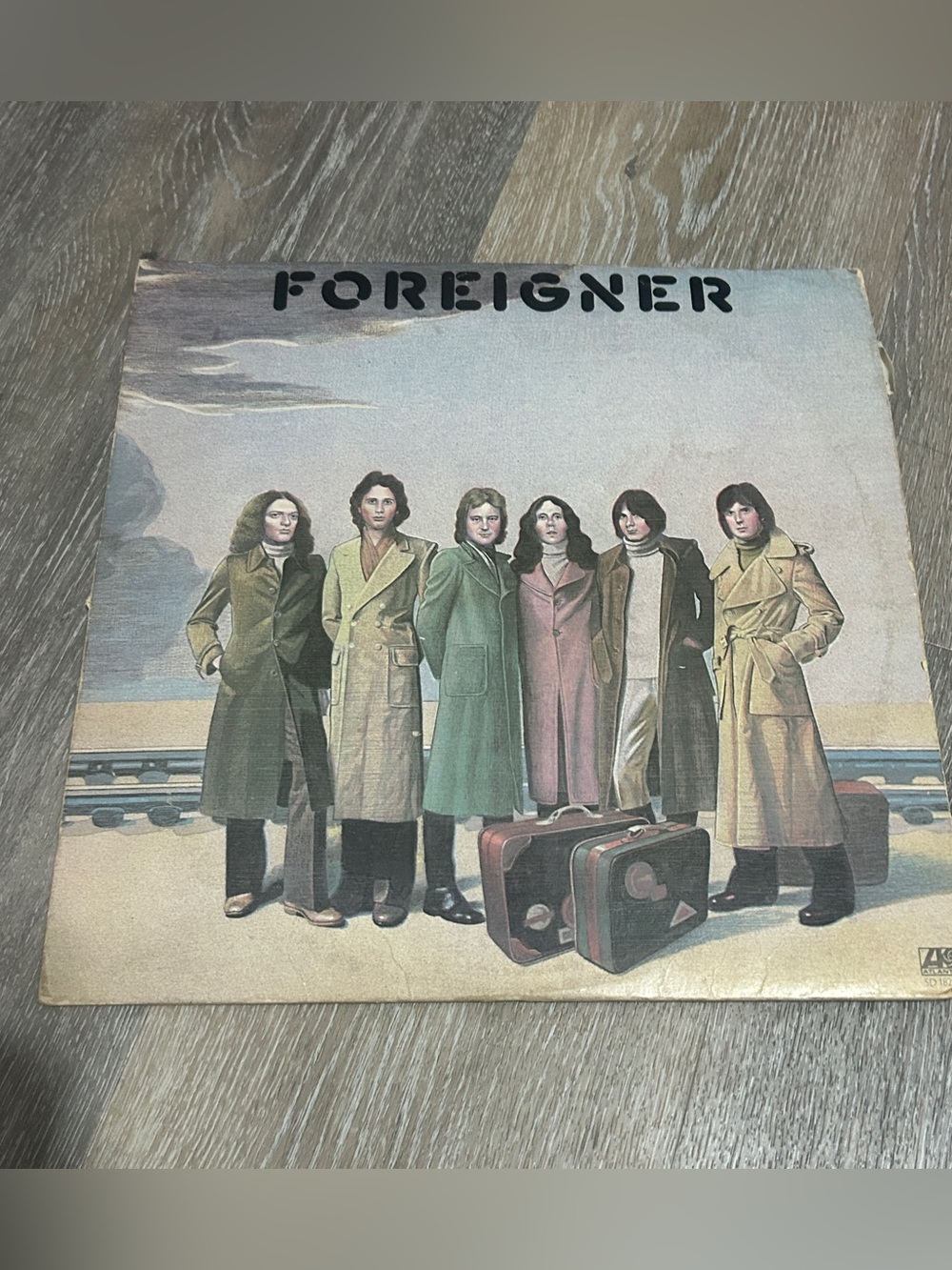 Vintage Foreigner Self Titled Vinyl LP Album 1977 Atlantic Records SD 18215